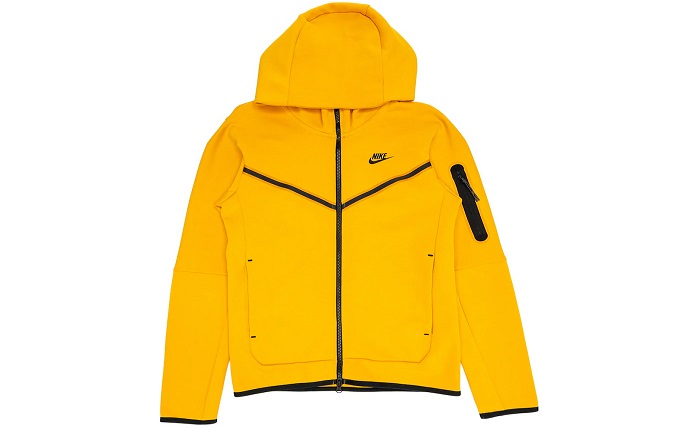 Yellow Nike Tech Fleece